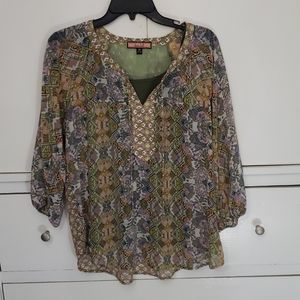 Three Quarter Sleeve Blouse